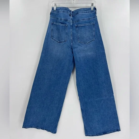 Quince Luna stretch wide leg jeans 30 inch inseam size 31 - Picture 9 of 13